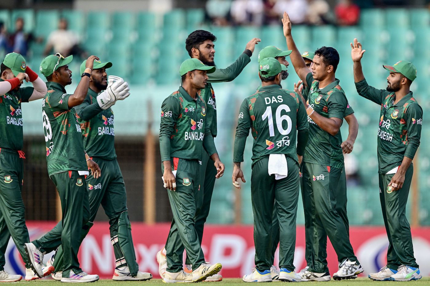 Mohammad Saifuddin struck twice in the powerplay
