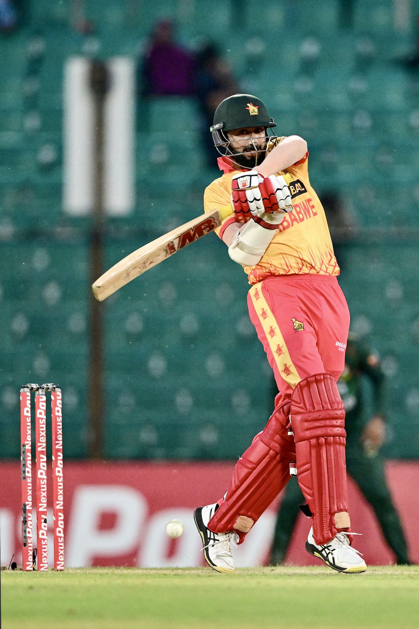 Faraz Akram's 19-ball 34* took Zimbabwe near but not over the line