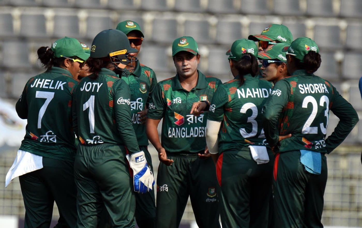 Sultana Khatun dismissed Shafali Verma in the fifth over