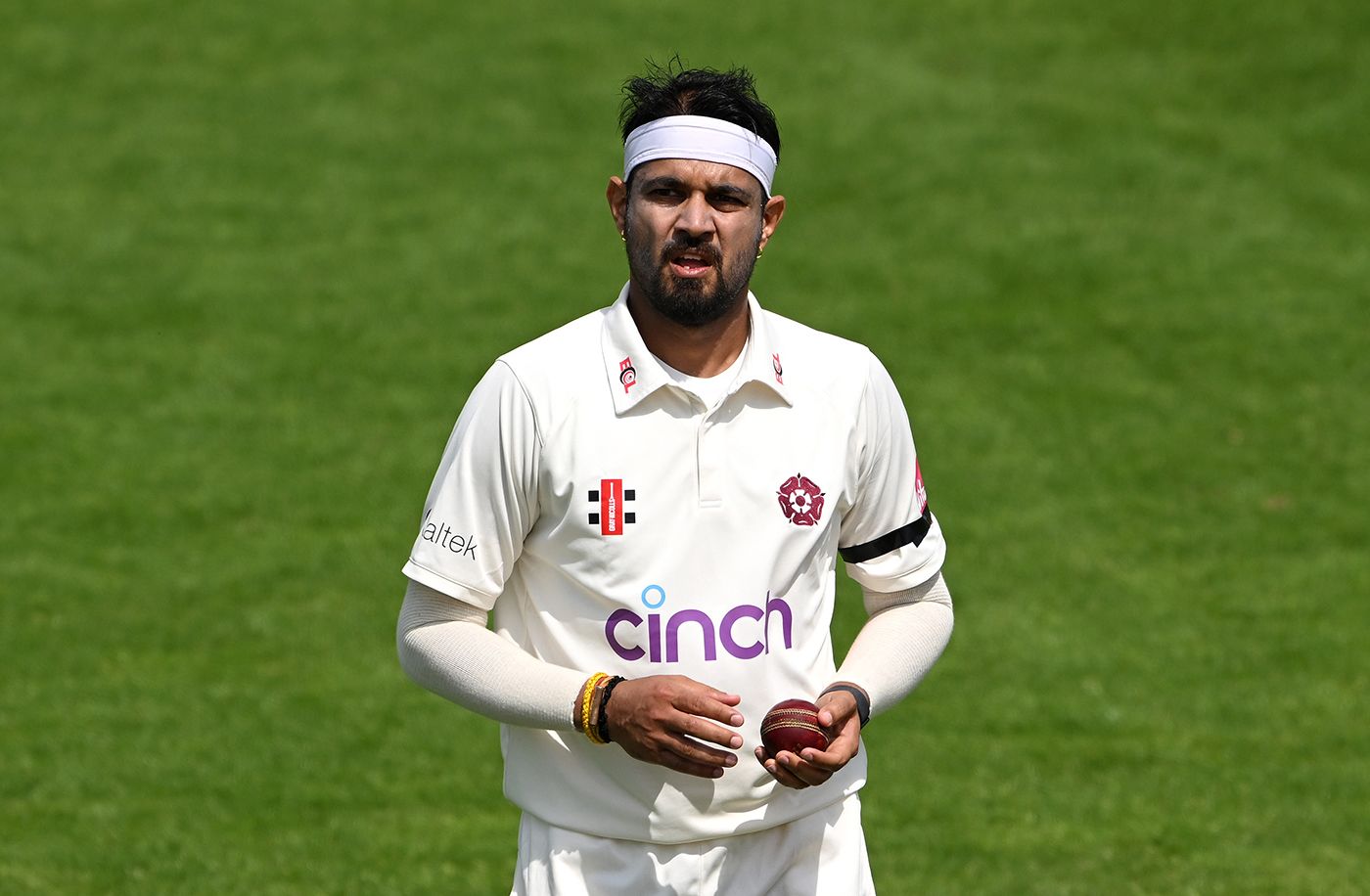 Siddarth Kaul was making his Northants debut
