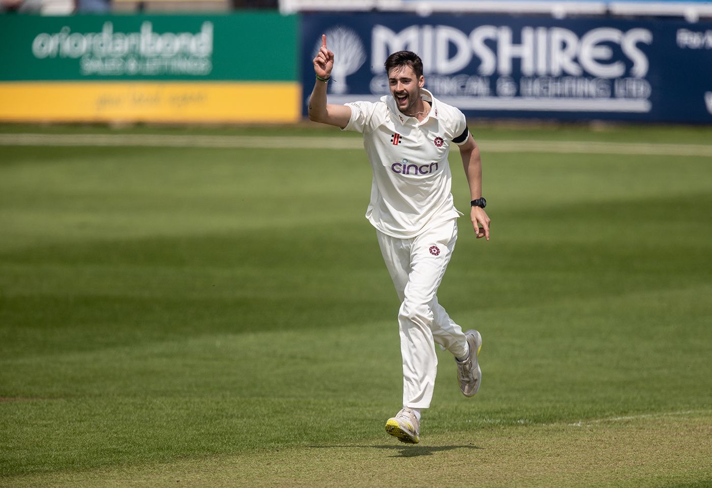 George Scrimshaw broke the opening partnership