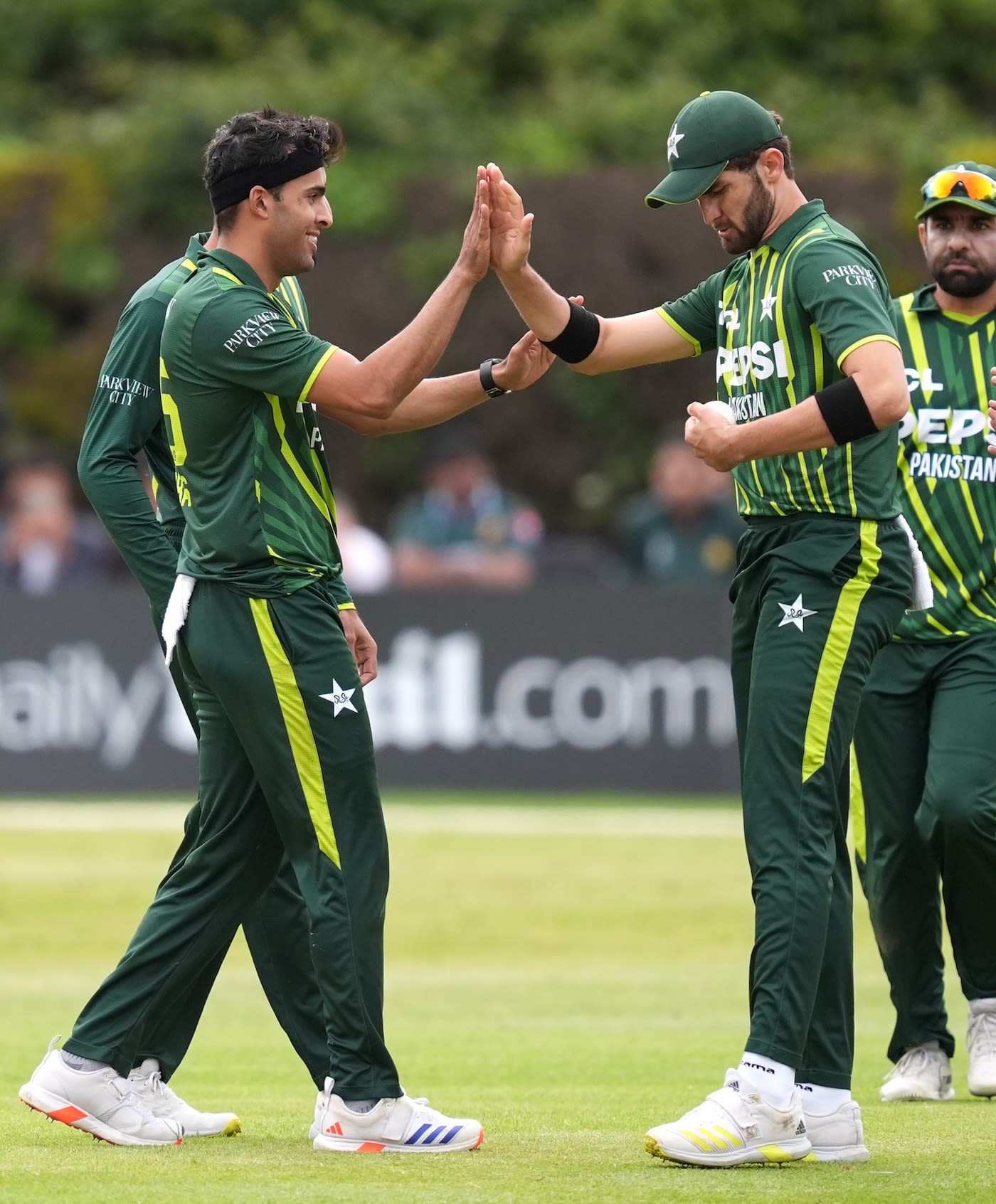 Abbas Afridi and Shaheen Afridi picked up five wickets between them