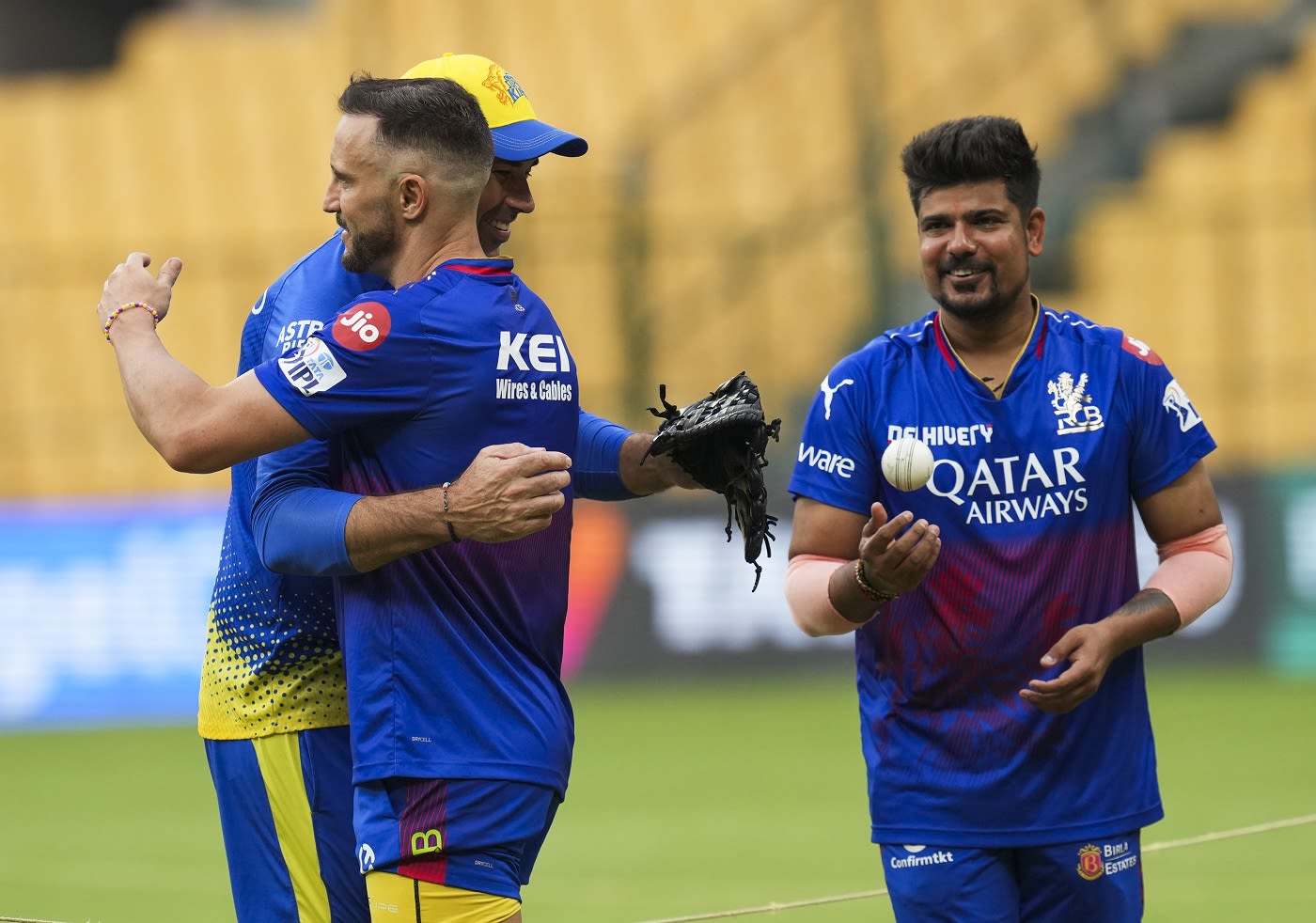 Stephen Fleming reunites with Faf du Plessis and Karn Sharma