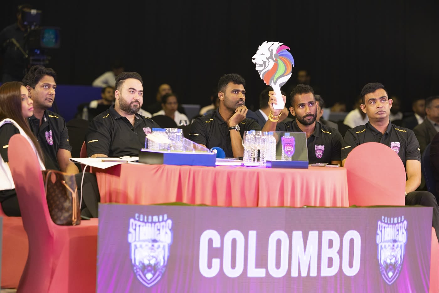 Thisara Perera and Chamika Karunaratne were part of Colombo Strikers' auction