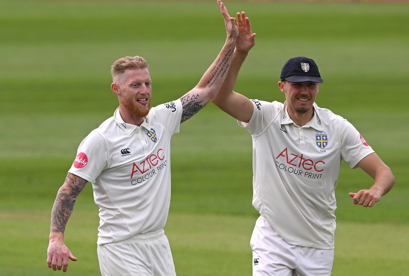 Ben Stokes struck twice in his opening spell