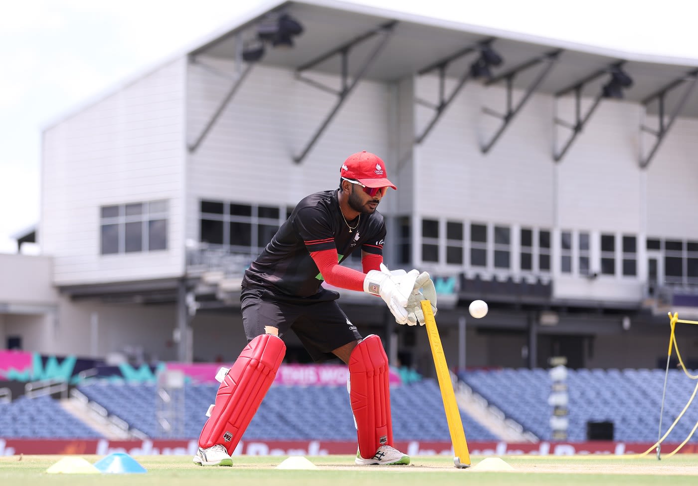 Shreyas Movva trains ahead of Canada's opening game