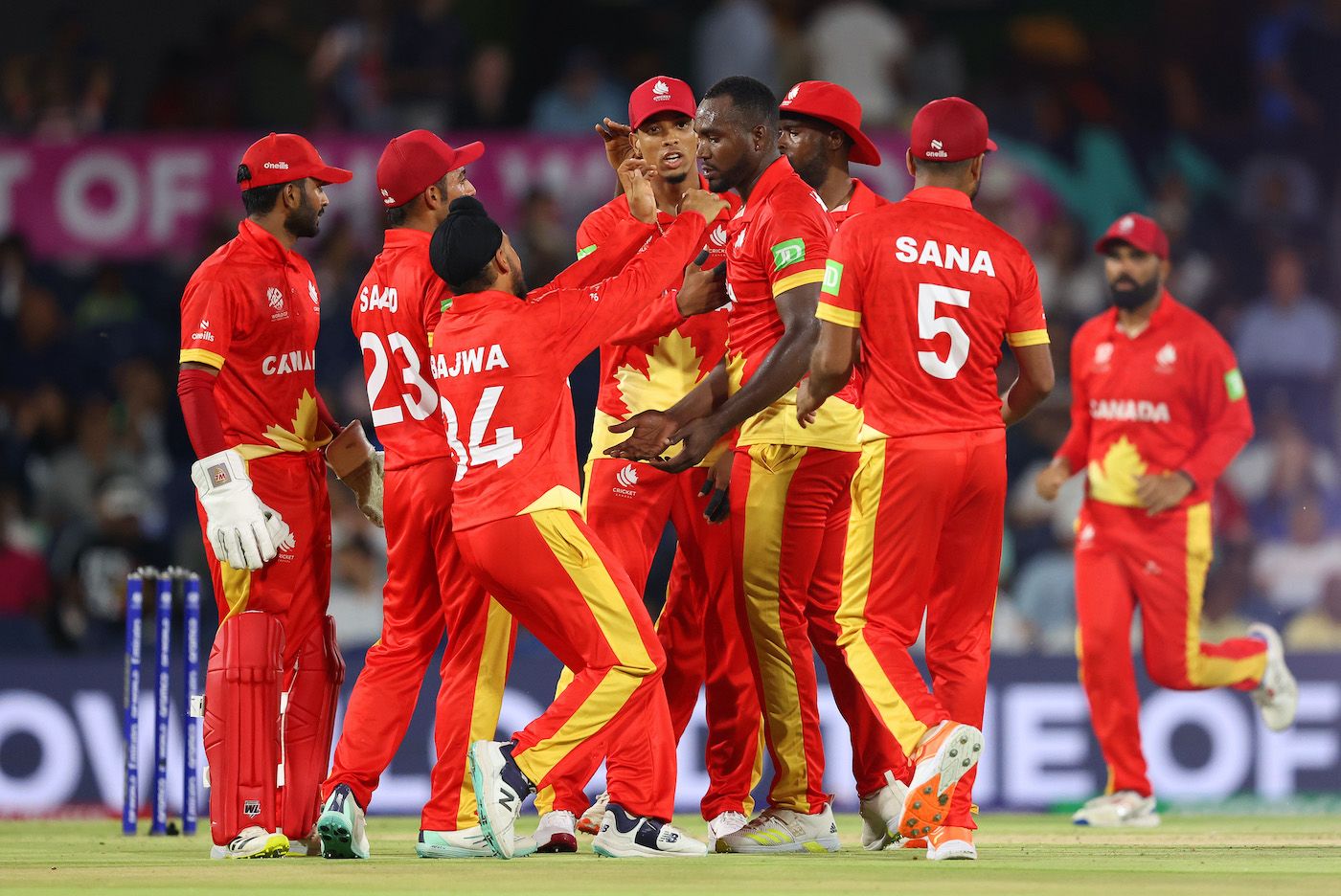 Dilon Heyliger dismissed the opposition skipper