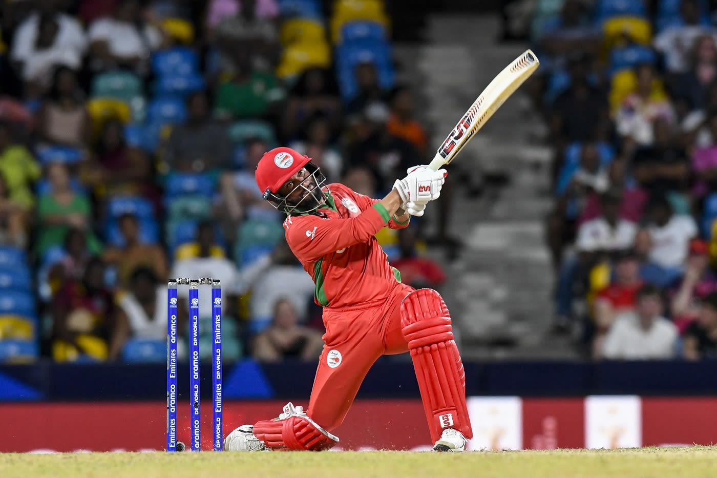 Khalid Kail smacks David Wiese over long-on
