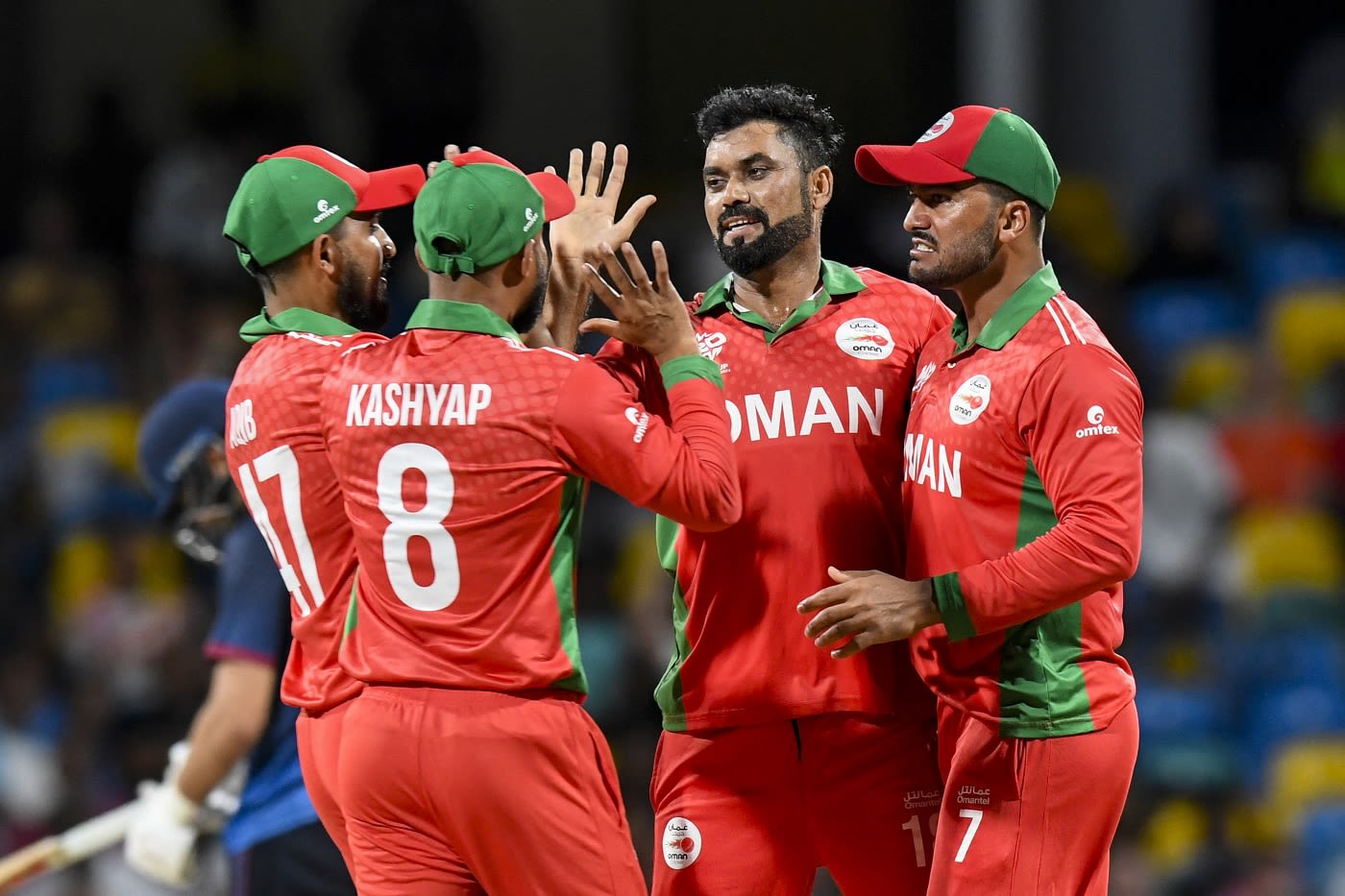 Bilal Khan struck on the second ball of the innings