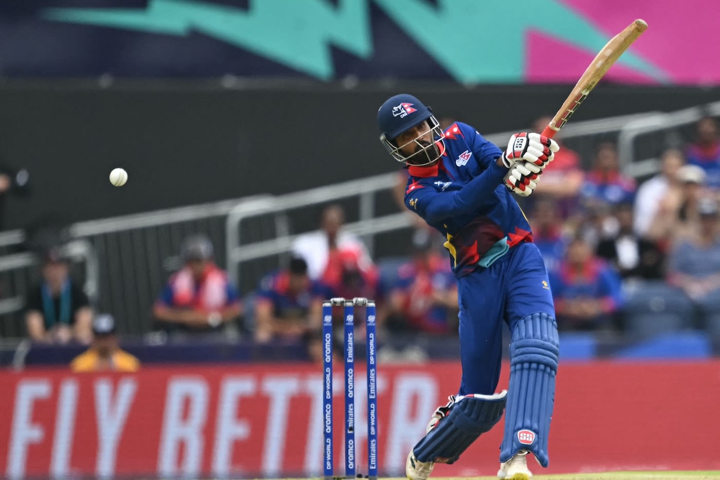 Anil Sah fell while looking to attack after the powerplay