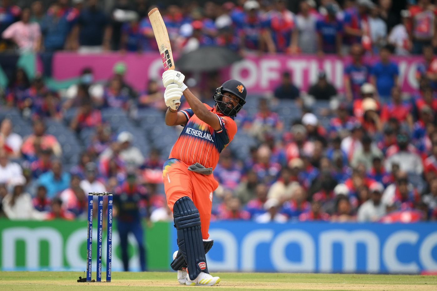 Vikramjit Singh steadied the chase after an early wicket