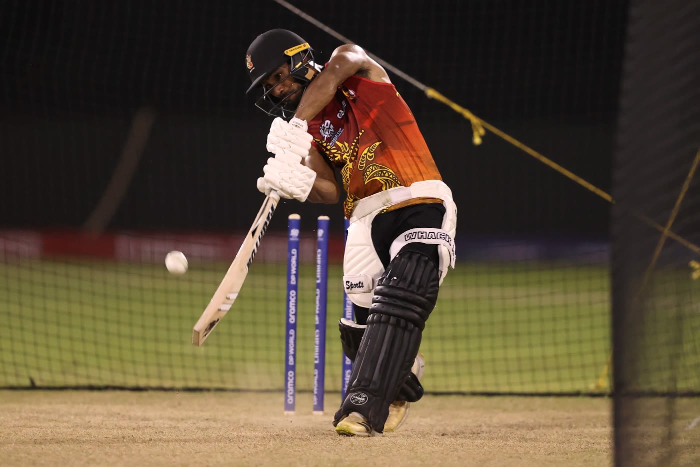 Lega Siaka lines up for a big shot in the nets