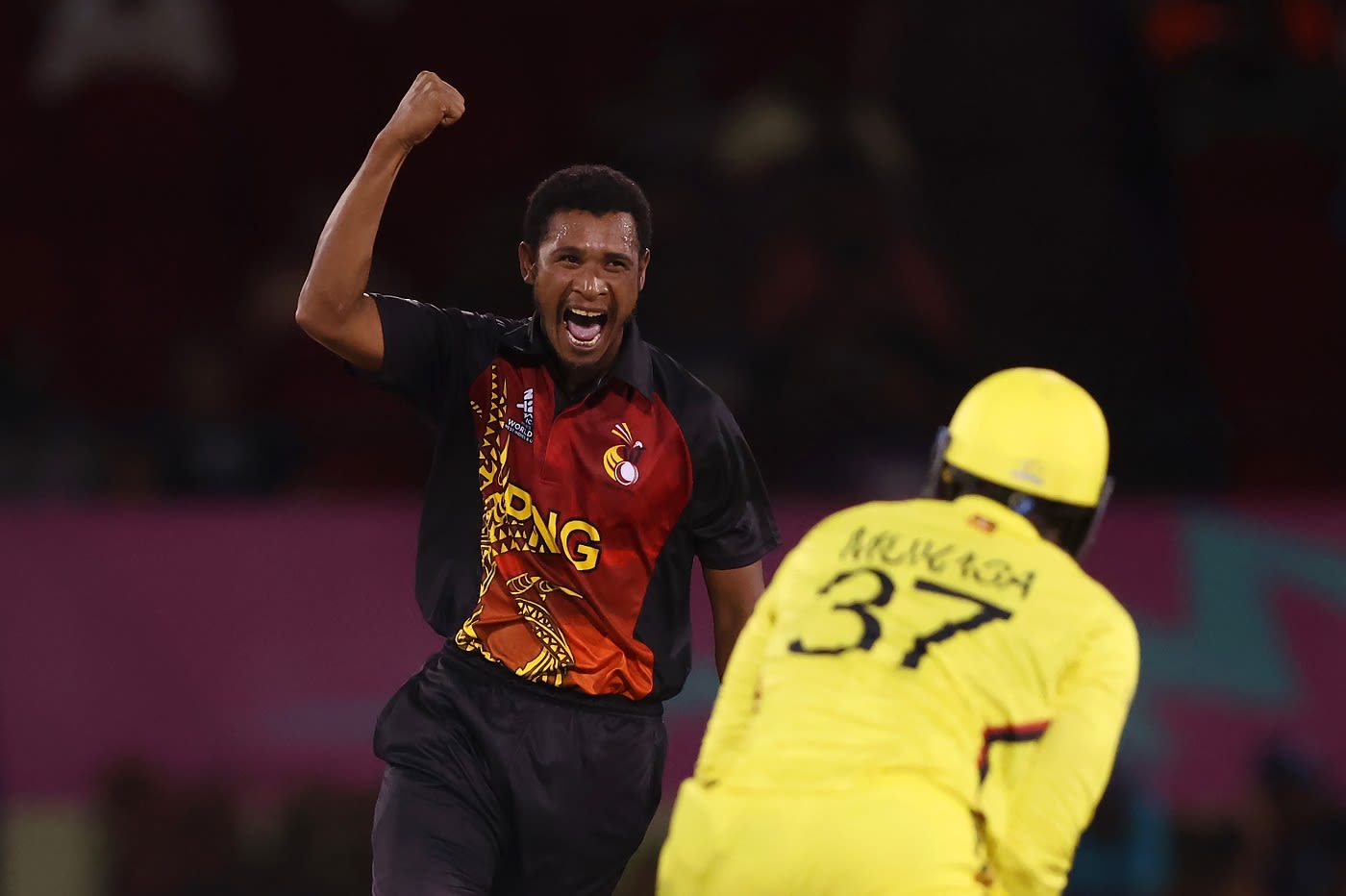 Alei Nao got the early breakthroughs for Papua New Guinea