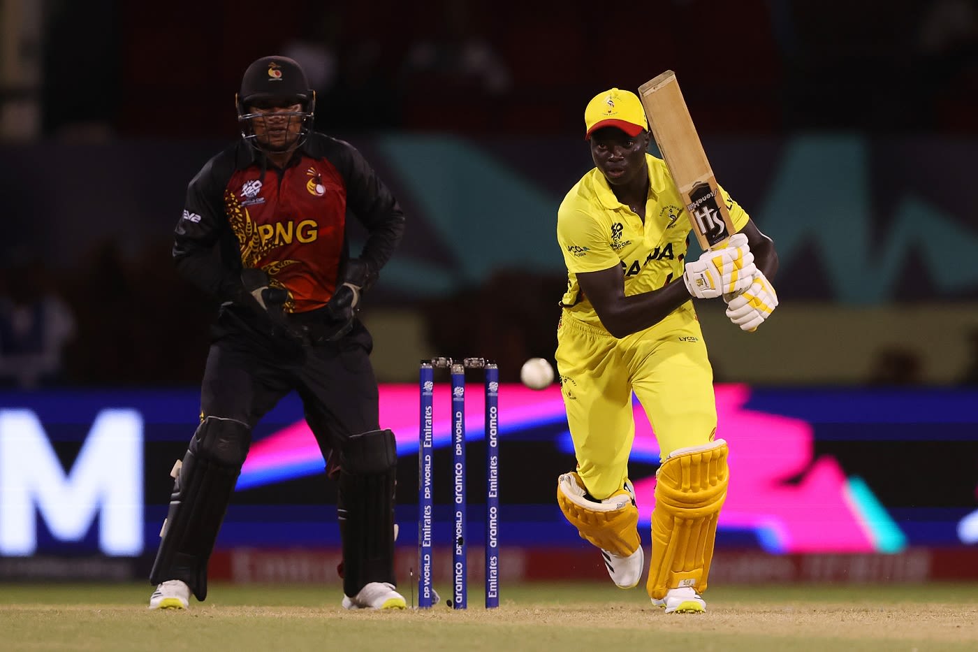 Juma Miyagi made crucial runs for Uganda in their small chase