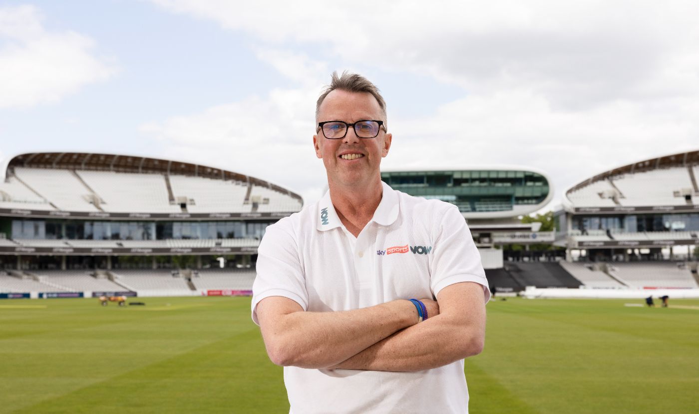 Graeme Swann was at Lord's Cricket Ground speaking on behalf of NOW Sport