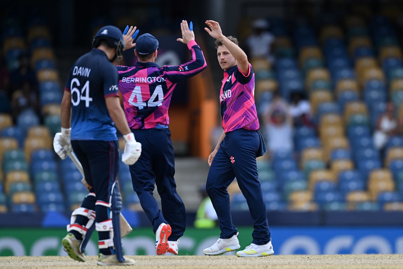 Brad Wheal takes the plaudits for his first-over dismissal