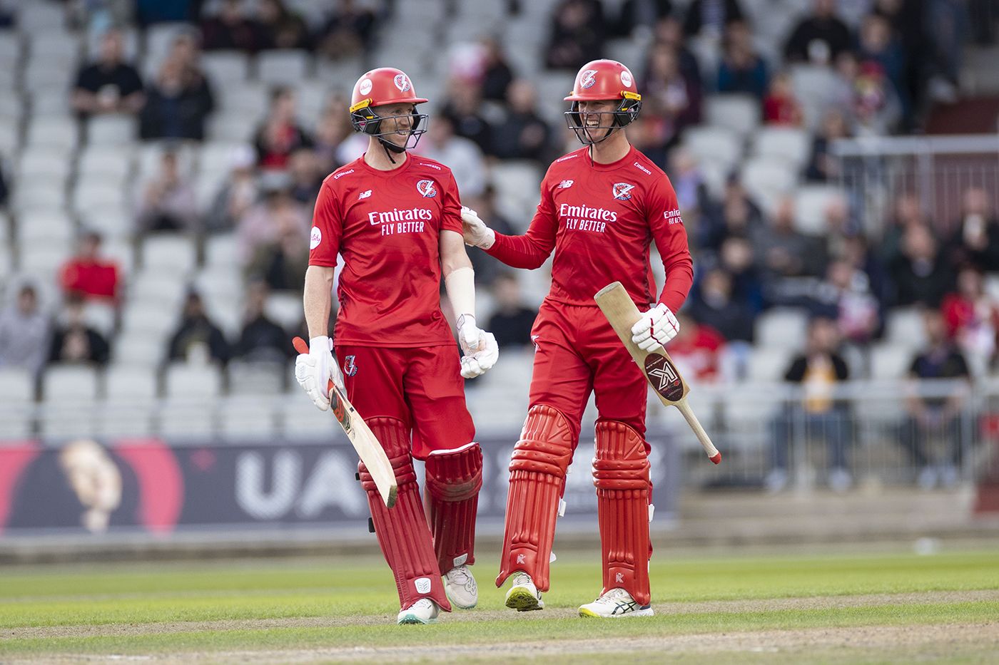 Luke Wells and Keaton Jennings put on a 80-run stand