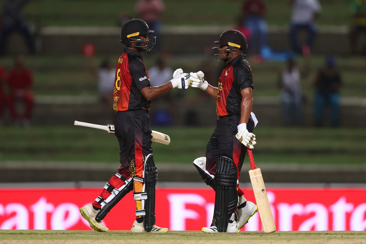 Alei Nao and Kiplin Doriga briefly resisted Afghanistan's attack