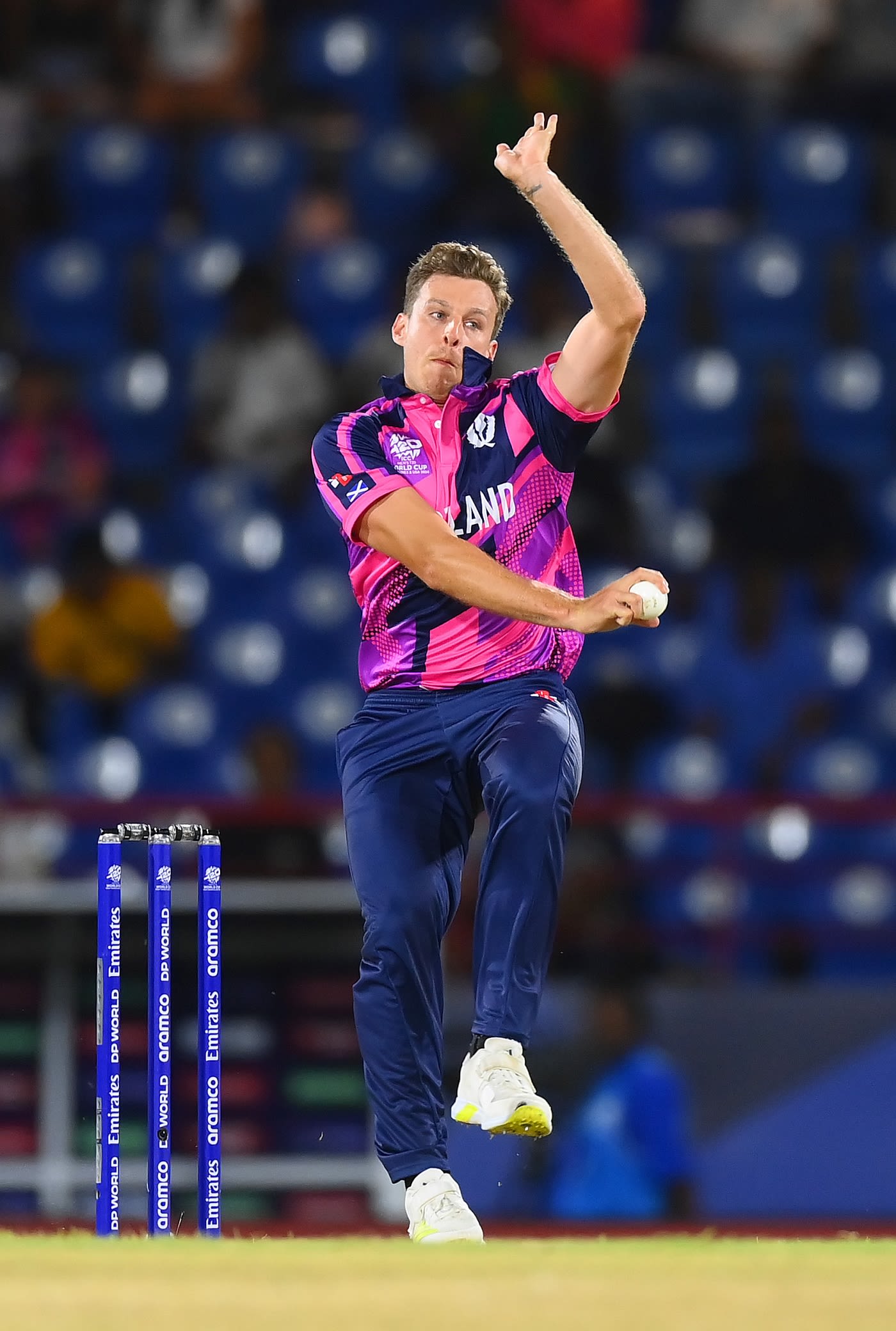 Brad Wheal struck on his second ball to dismiss David Warner