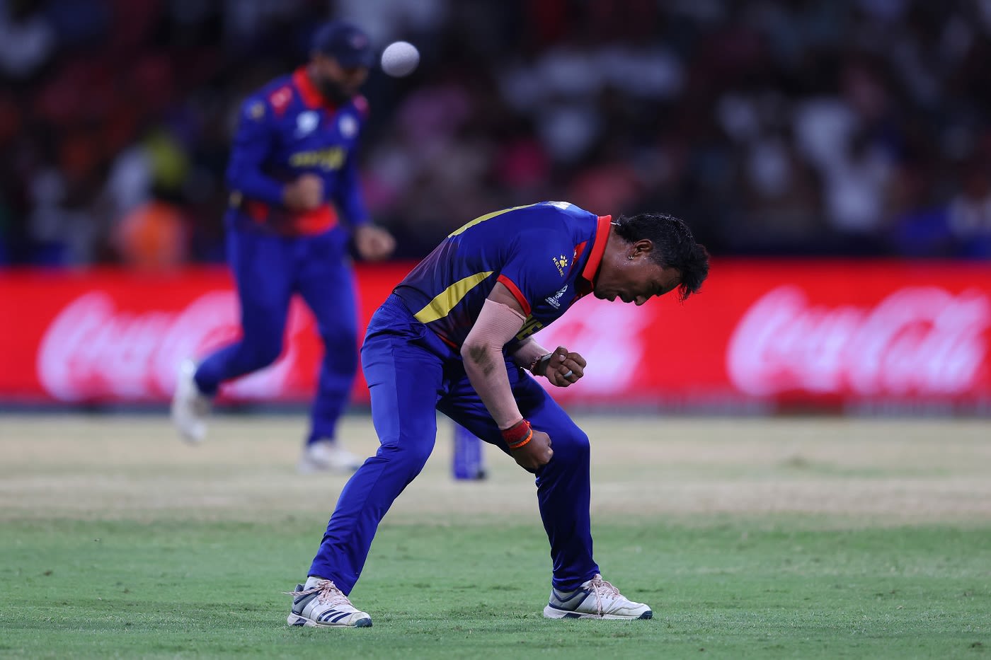 Sompal Kami is pumped up after dismissing Litton Das