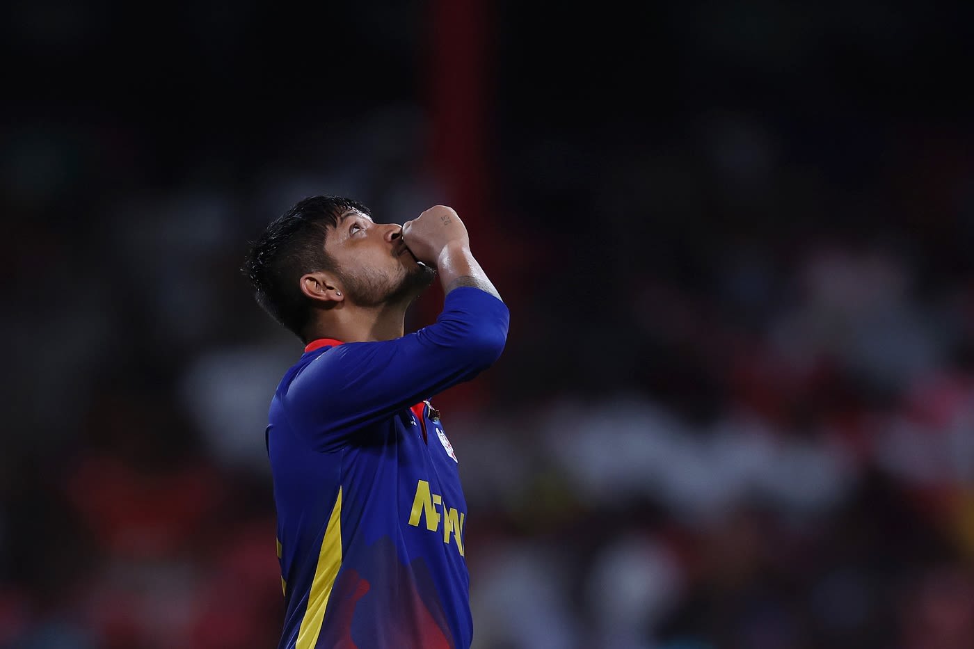 Sandeep Lamichhane dismissed Jaker Ali for his 100th T20I wicket