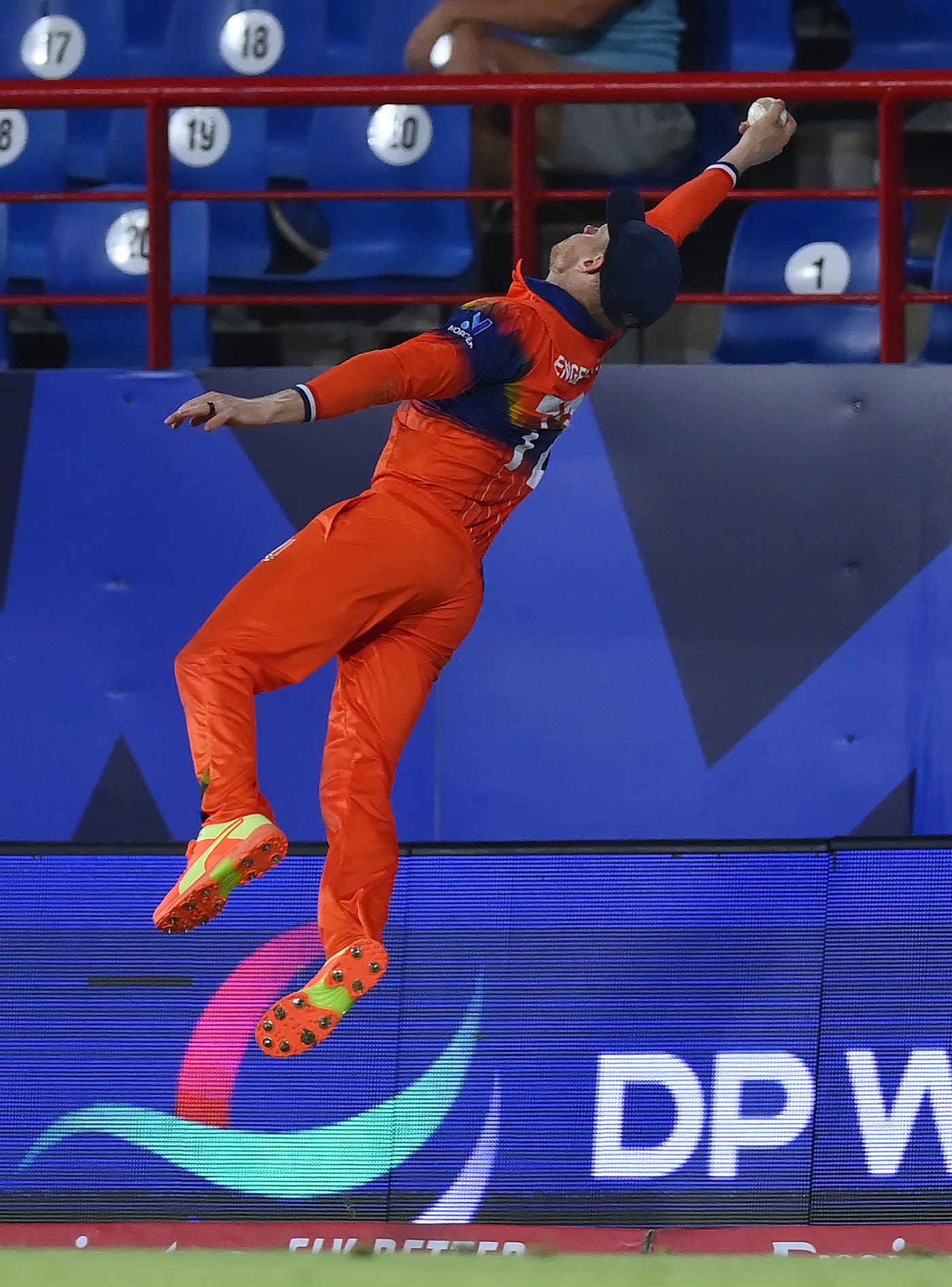 Sybrand Engelbrecht pulled off a stunning save at the boundary