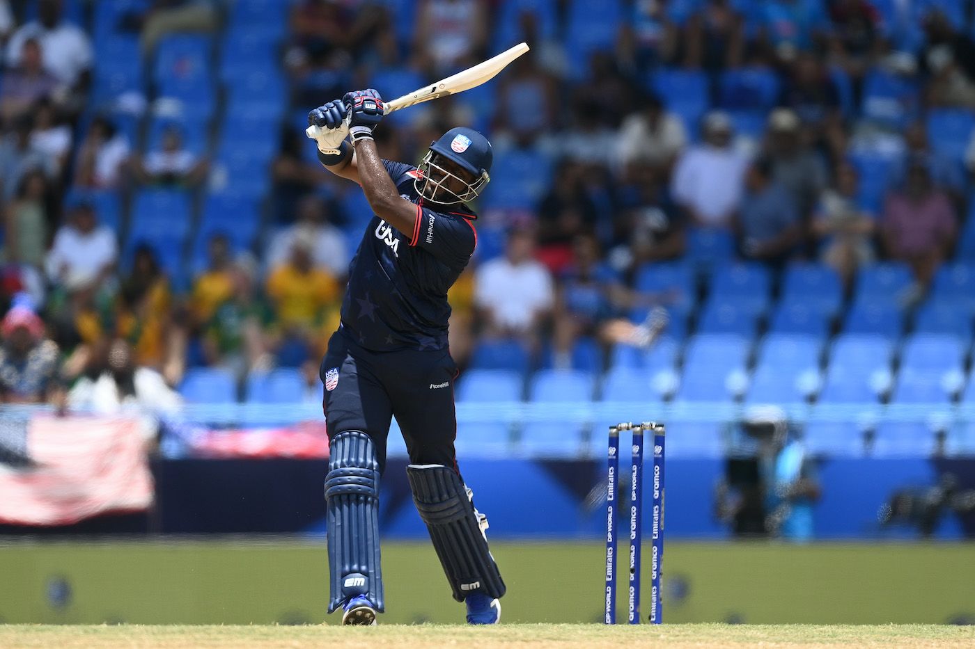 Steven Taylor made an enterprising 24 off 14 balls