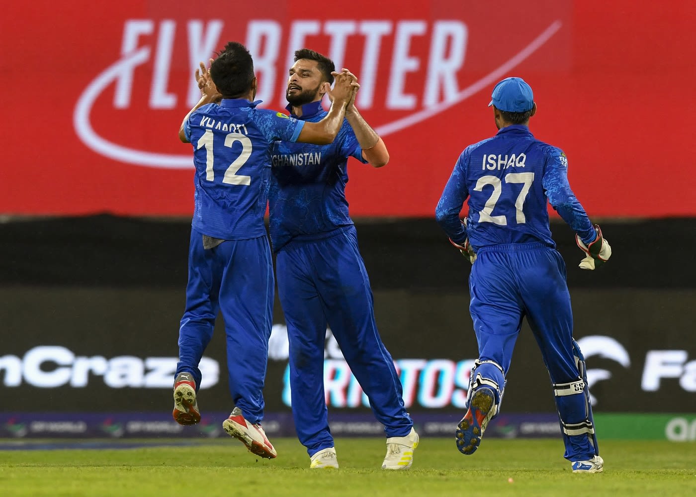 Naveen-ul-Haq took 4 for 26