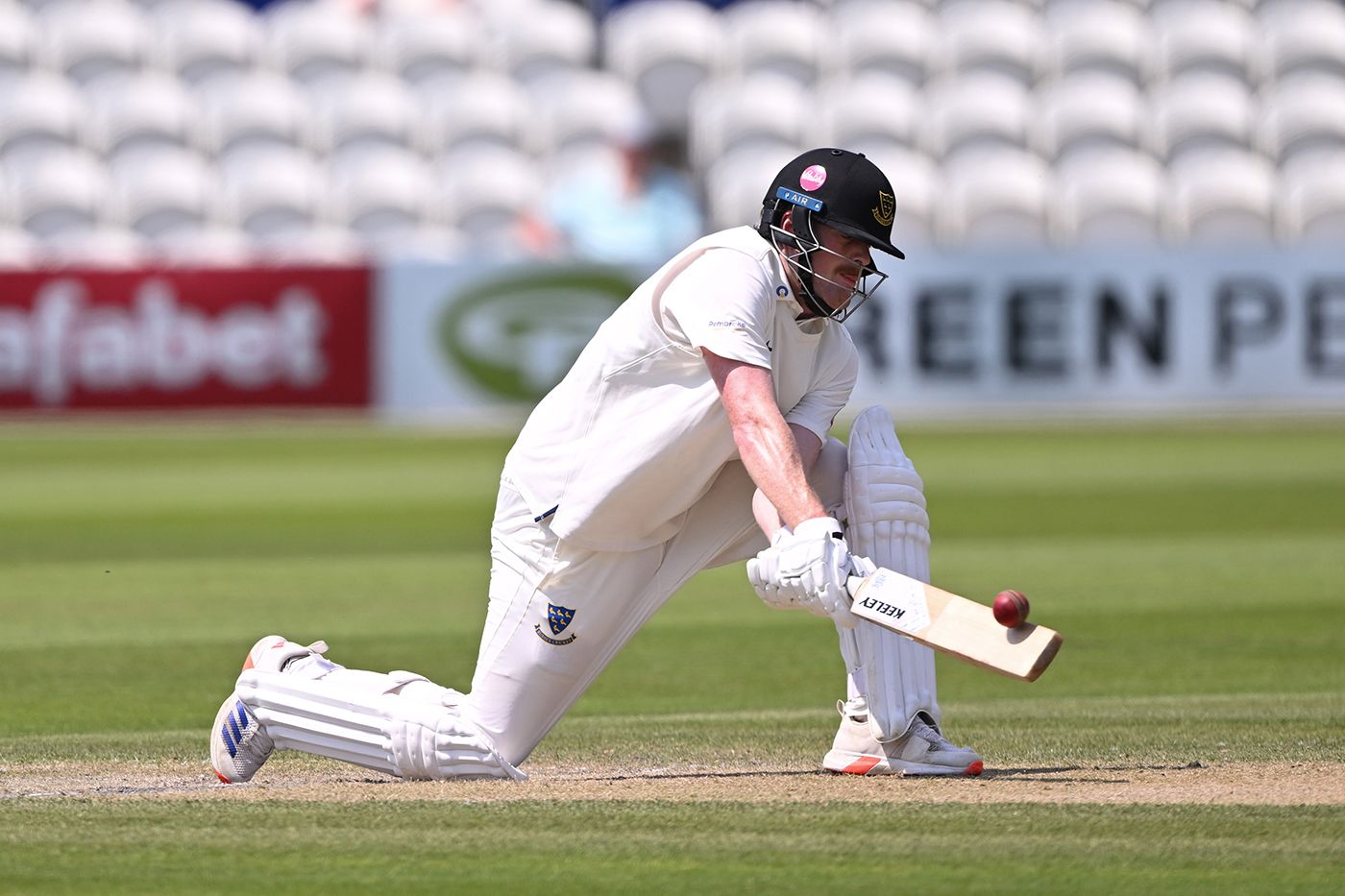 Sean Hunt made a career-best 65 batting as nightwatcher