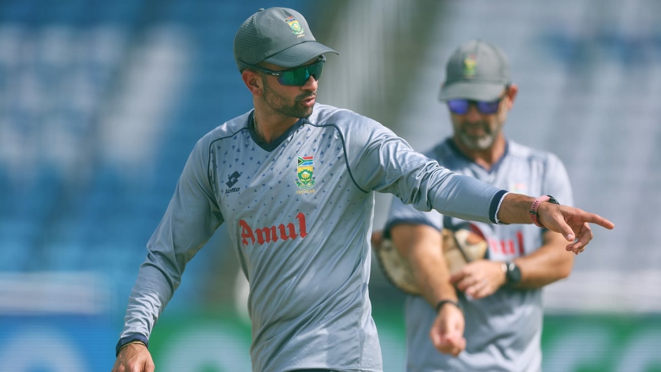 For Maharaj, it's about 'building pressure and limiting boundary balls' on Pakistan belters