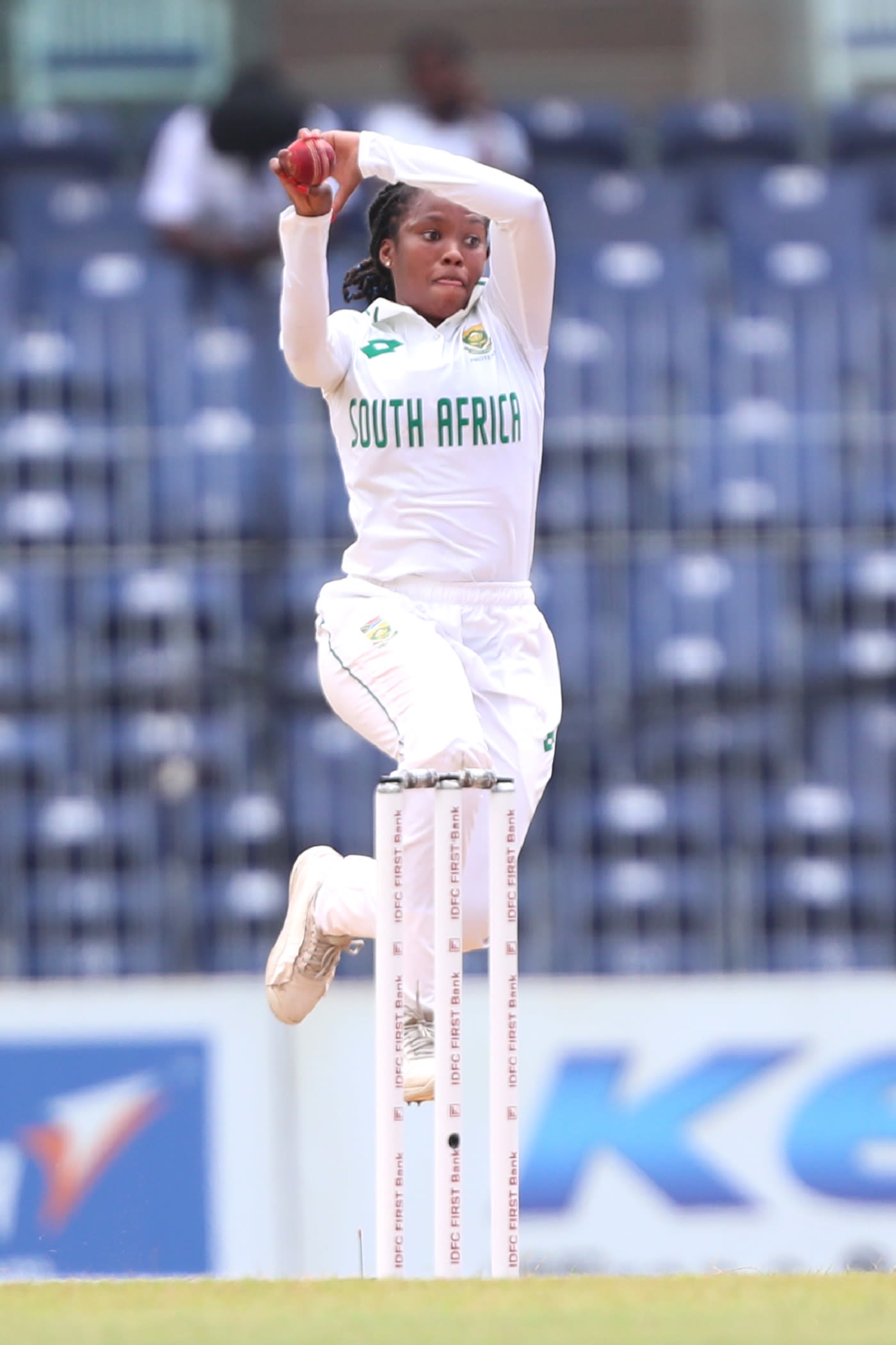 Tumi Sekhukhune conceded 40 runs in her first seven overs