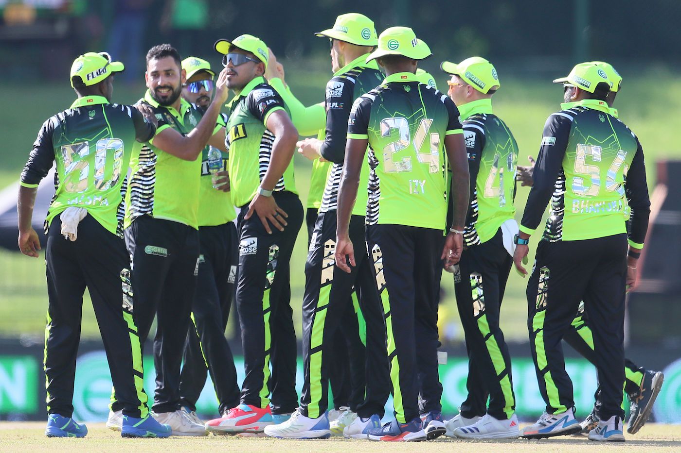 Zahoor Khan finished with 3 for 34