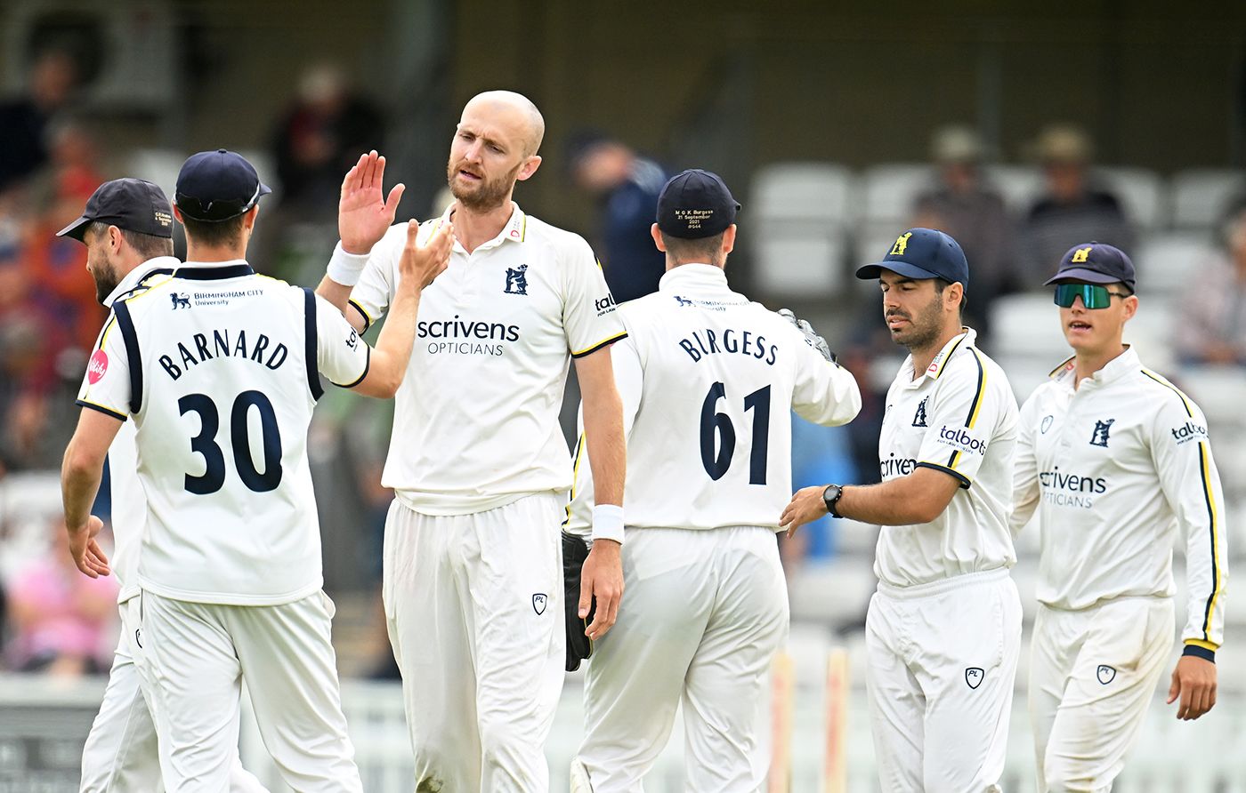 Oliver Hannon-Dalby's six-for secured a handsome lead for the visitors