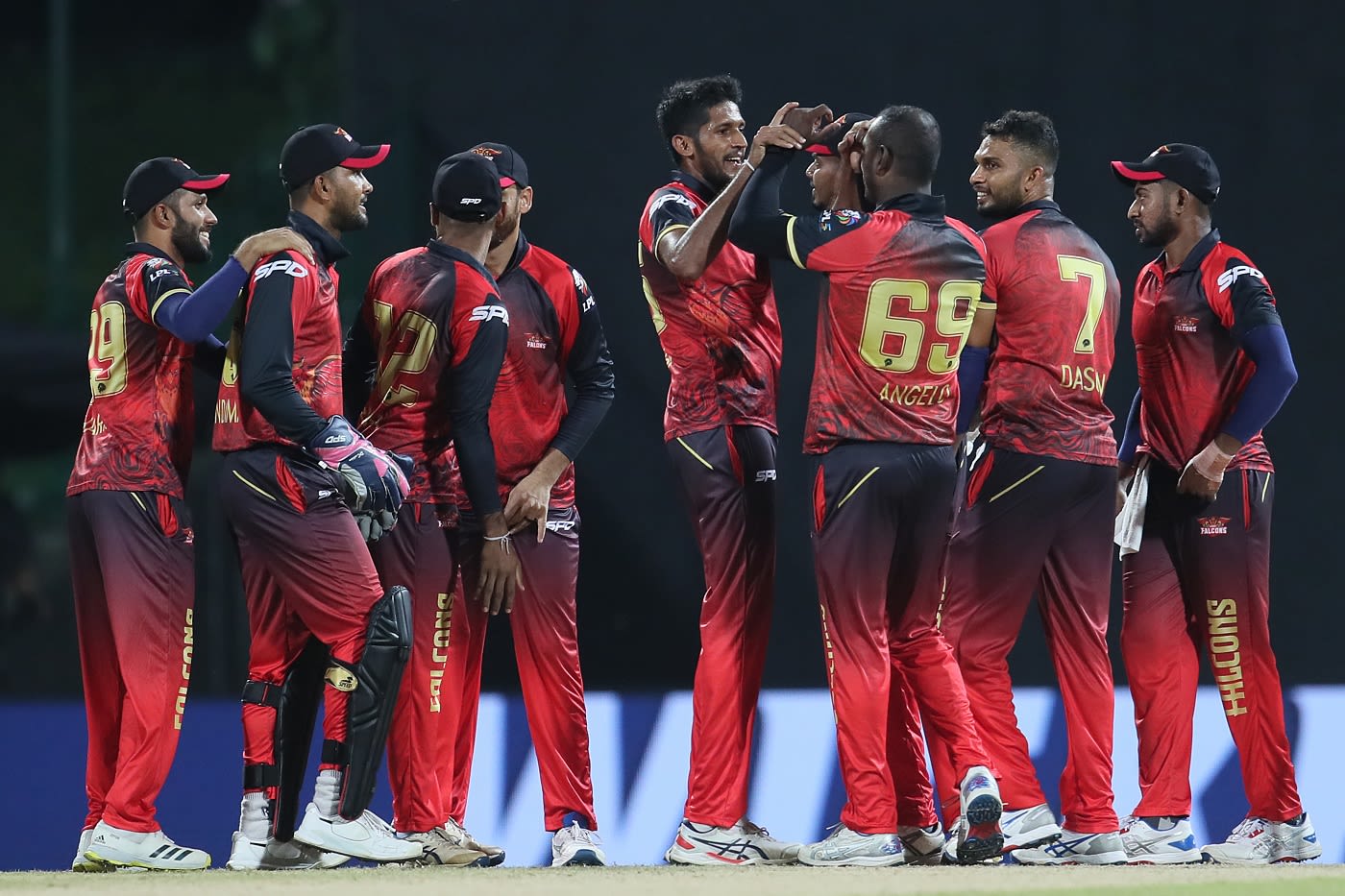 Kasun Rajitha struck early for Kandy Falcons