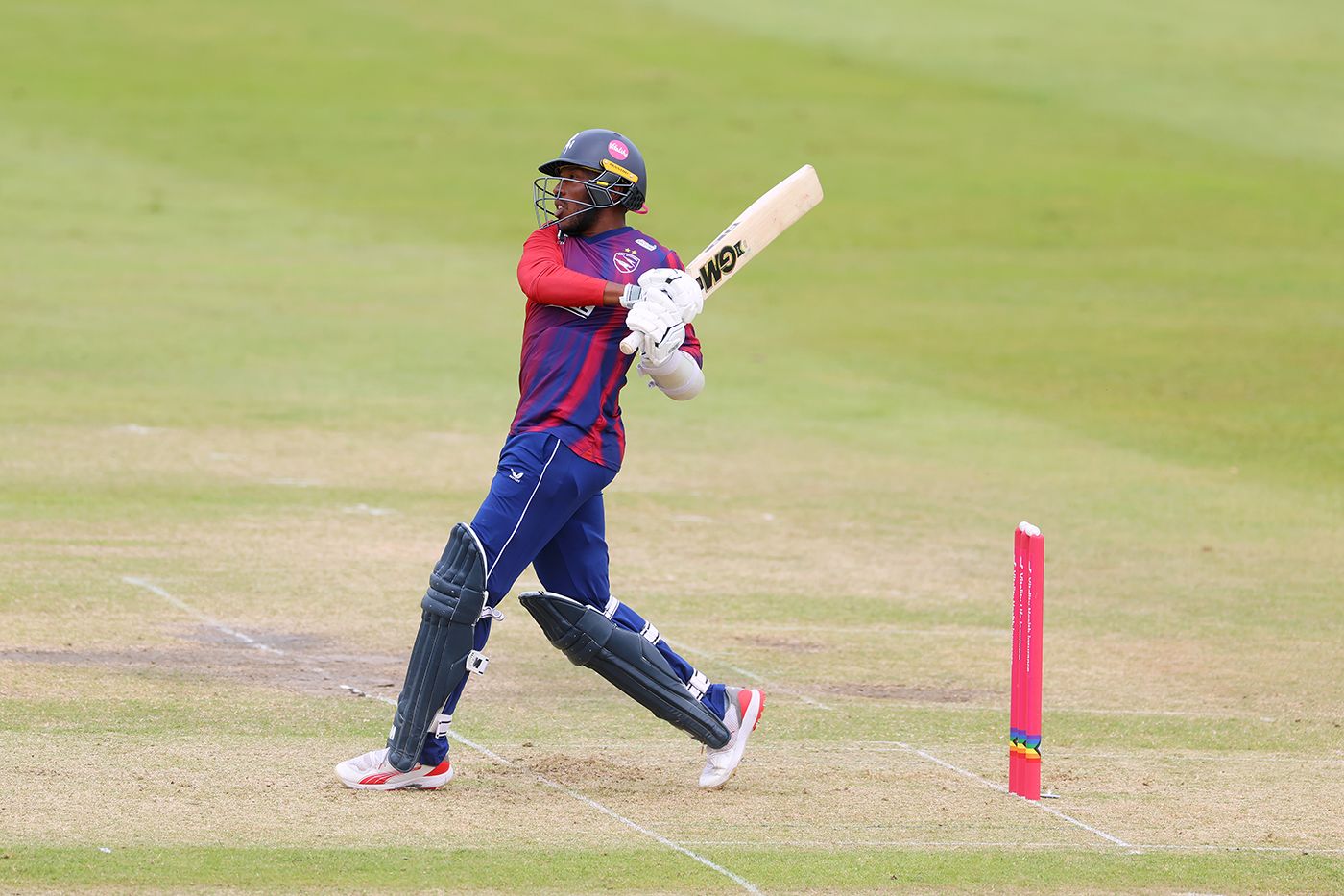Daniel Bell-Drummond top-scored with 76 from 52 balls