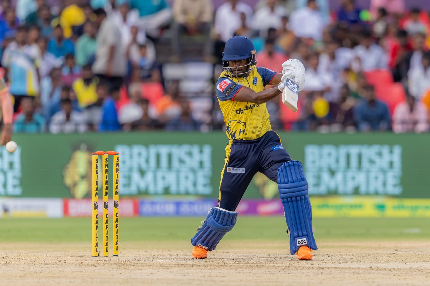 G Ajitesh slaps one away
