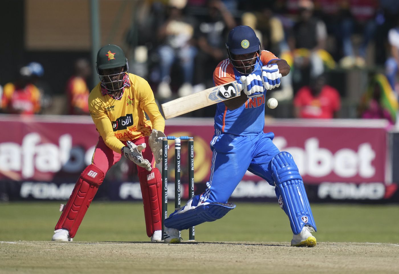 Sanju Samson hit one four and four sixes