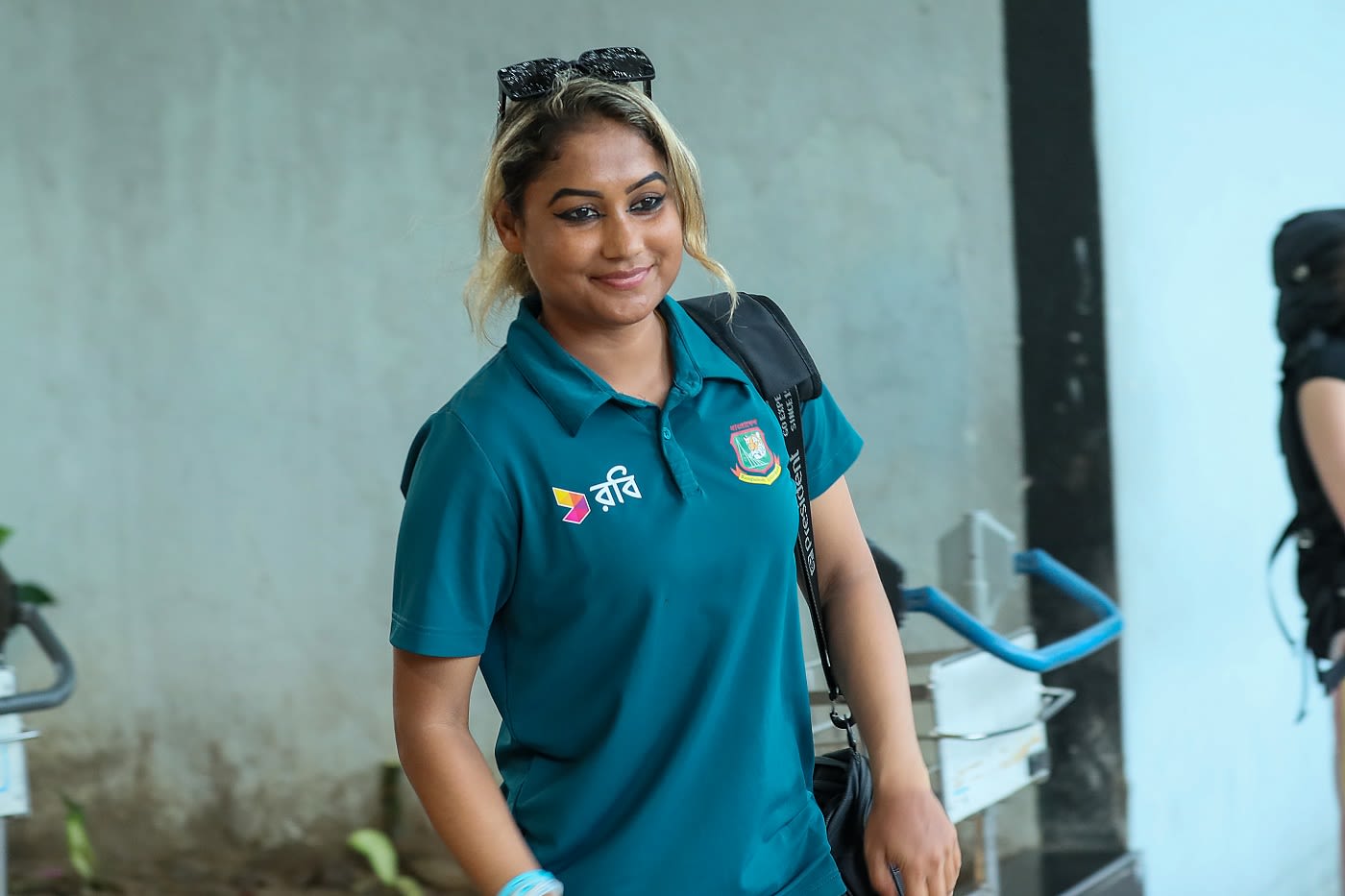 Jahanara Alam arrived with the Bangladesh team for the ACC Women's T20 Asia Cup 2024