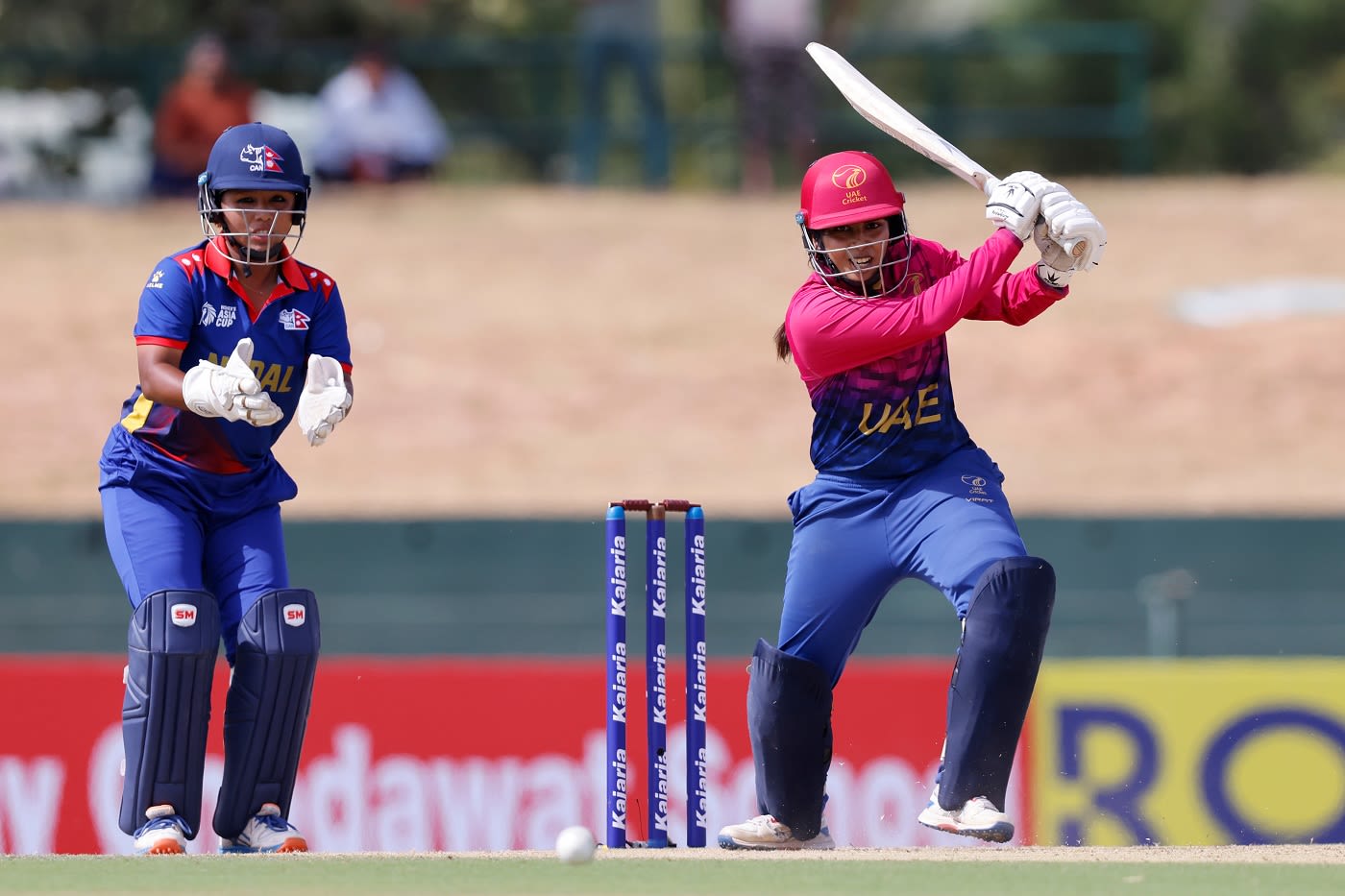Colombo-born Kavisha Egodage was playing for UAE in Sri Lanka for the first time