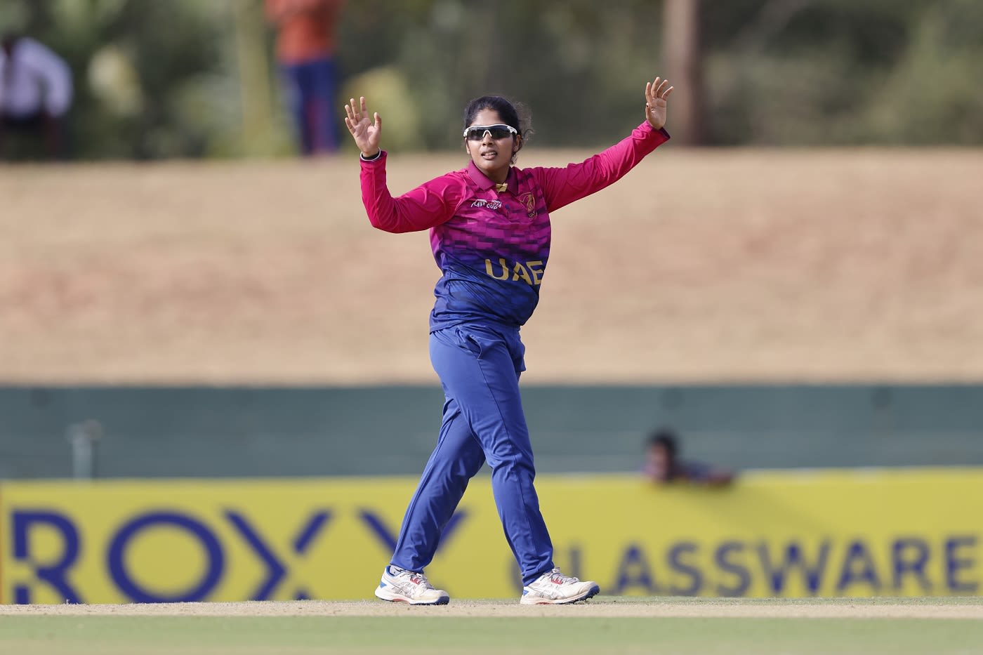 Kavisha Egodage picked two wickets in her first three overs