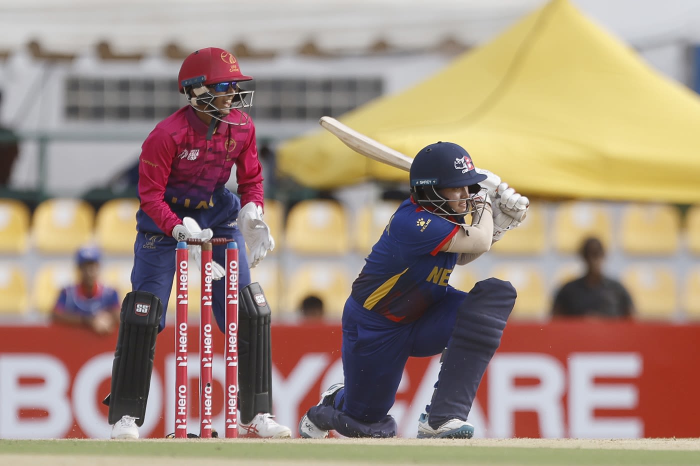 Samjhana Khadka became the first Nepal batter to score a fifty in the women's Asia Cup