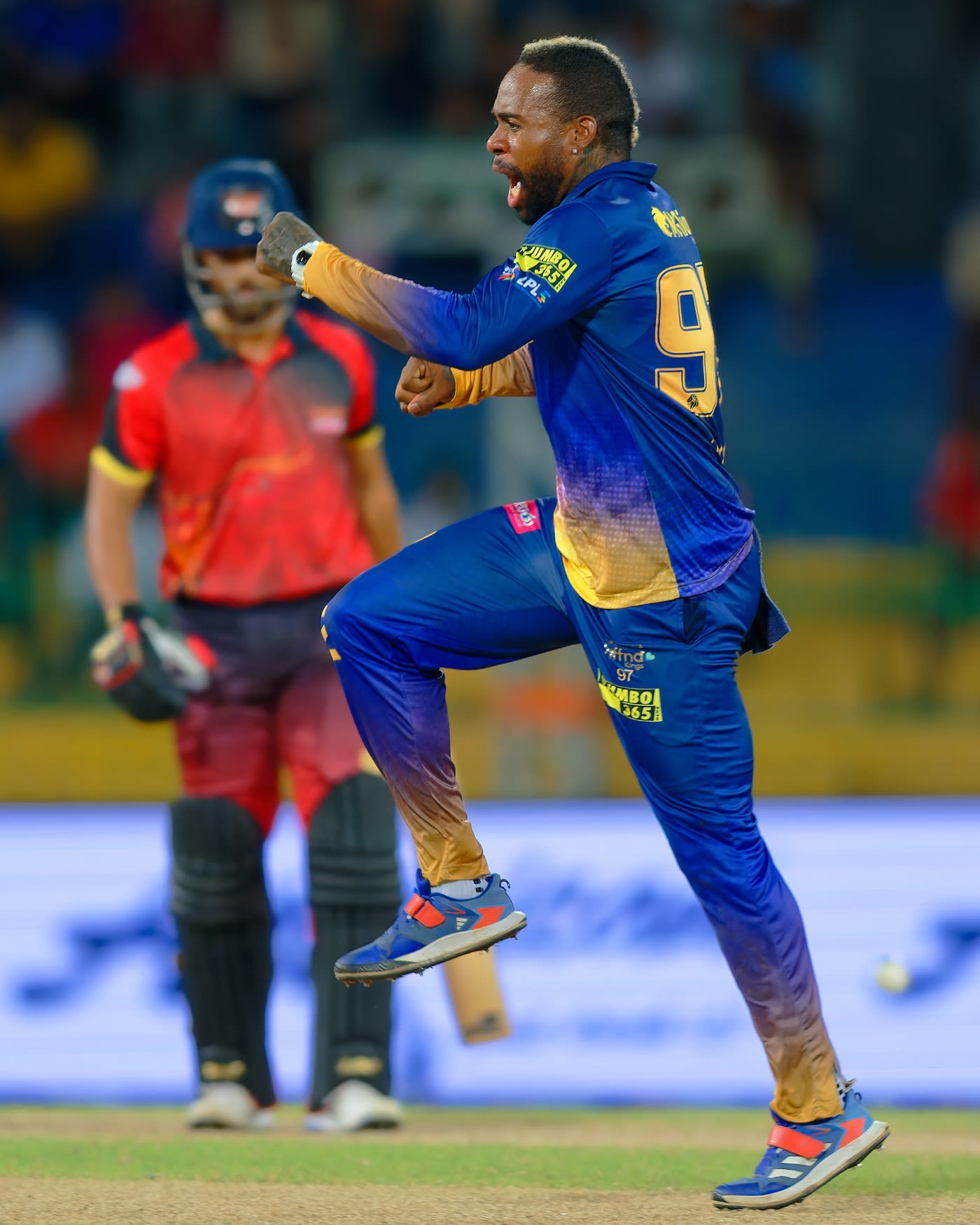 Fabian Allen produced a double-strike for Jaffna Kings