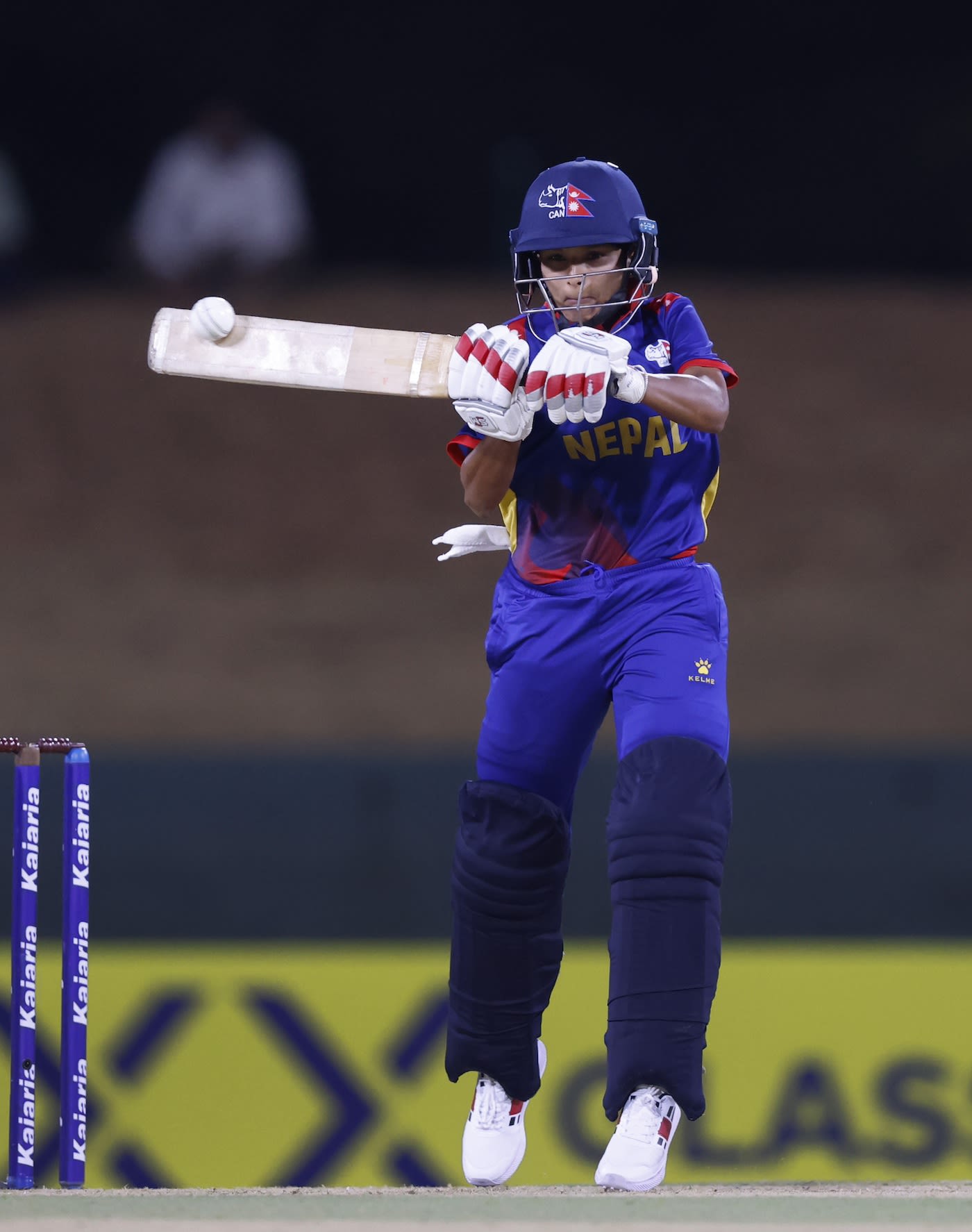 Kabita Kunwar lines up a pull