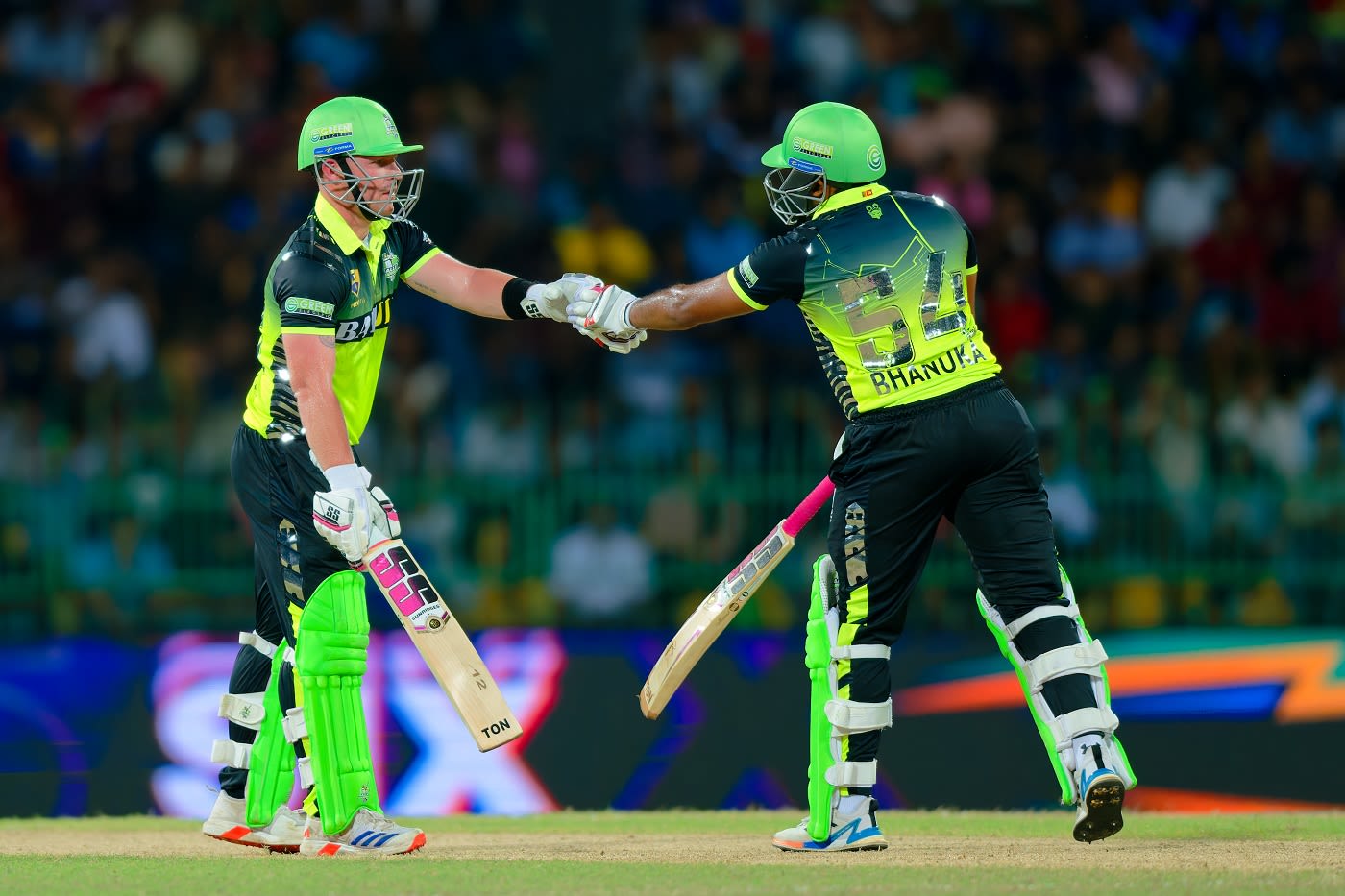 Tim Seifert and Bhanuka Rajapaksa went after the Jaffna bowlers