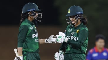Bowlers and Feroza-Muneeba thump Nepal to give Pakistan NRR-boosting win