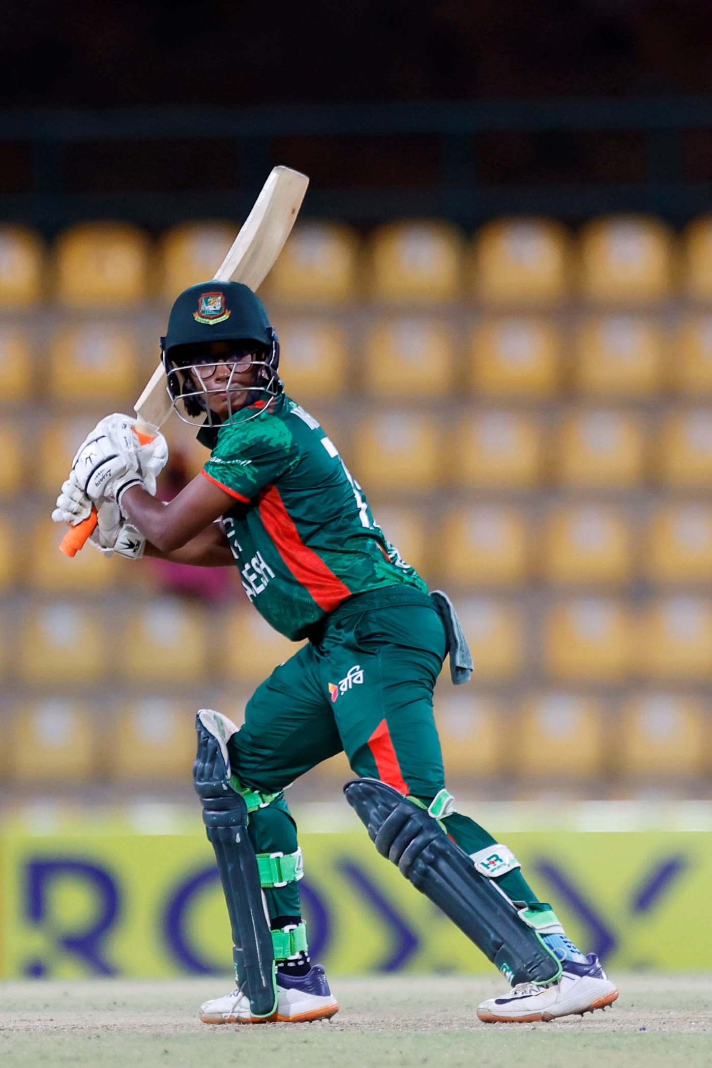 Murshida Khatun anchored Bangladesh's chase with 50 off 55 balls