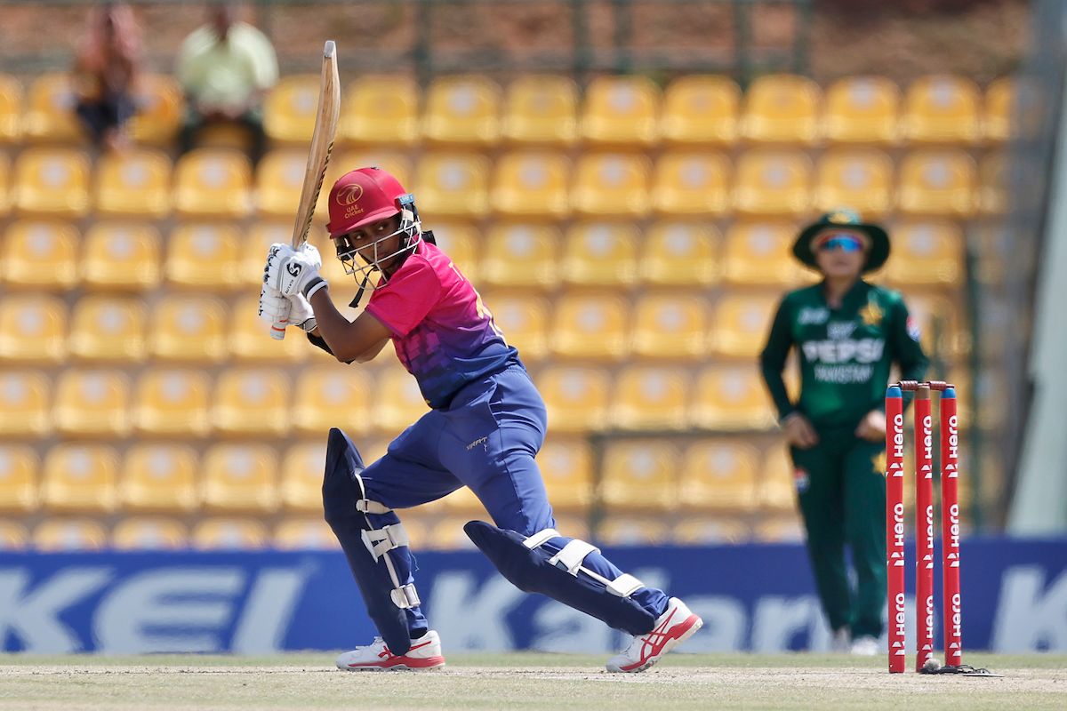Theertha Satish top-scored for UAE