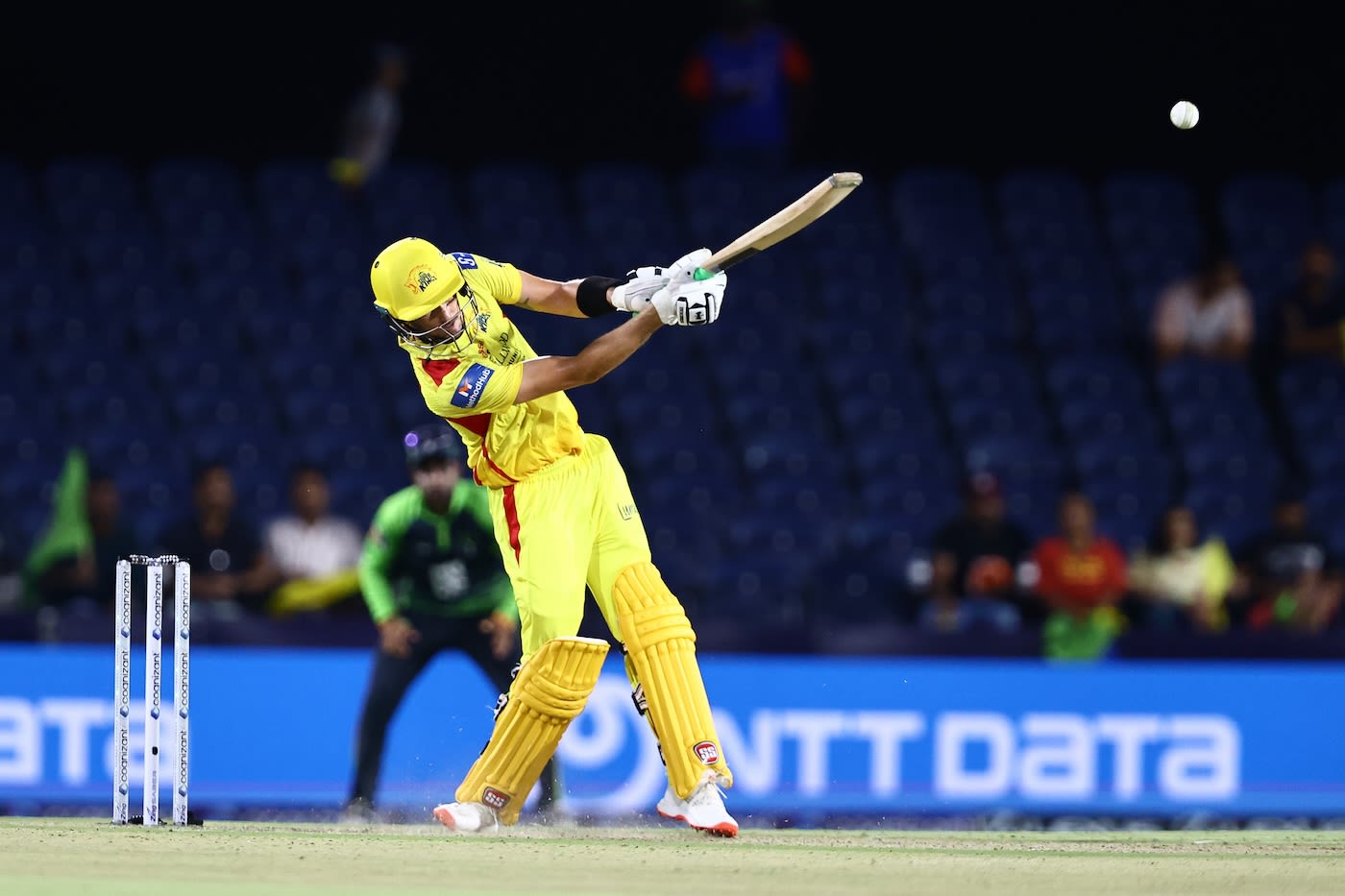Calvin Savage gave Texas Super Kings a strong total