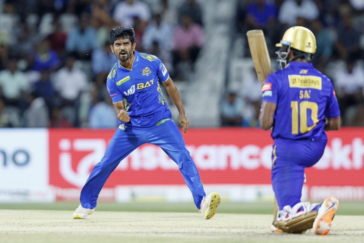 M Ashwin is pumped after dismissing B Sai Sudharsan