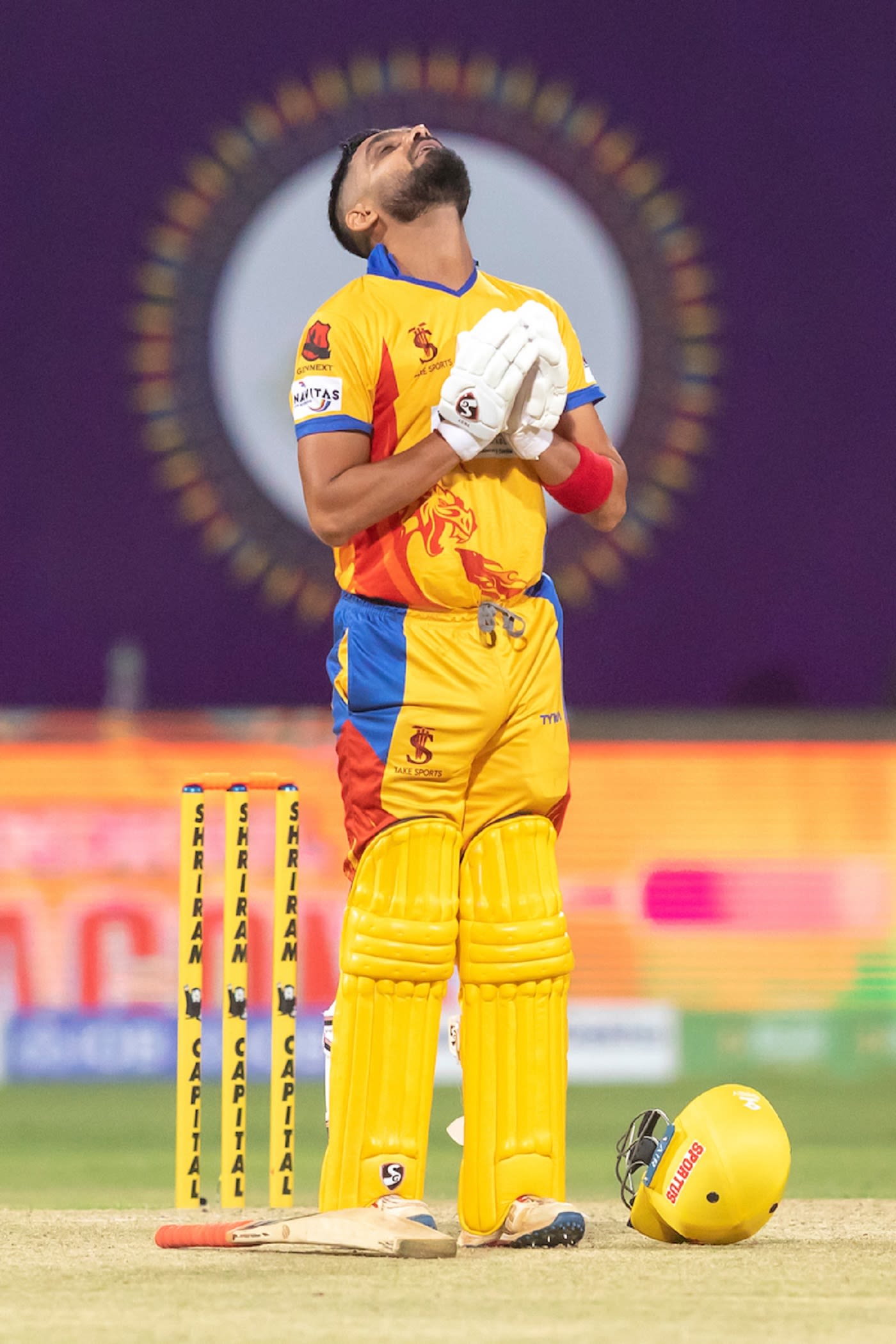 Shivam Singh struck his first TNPL hundred